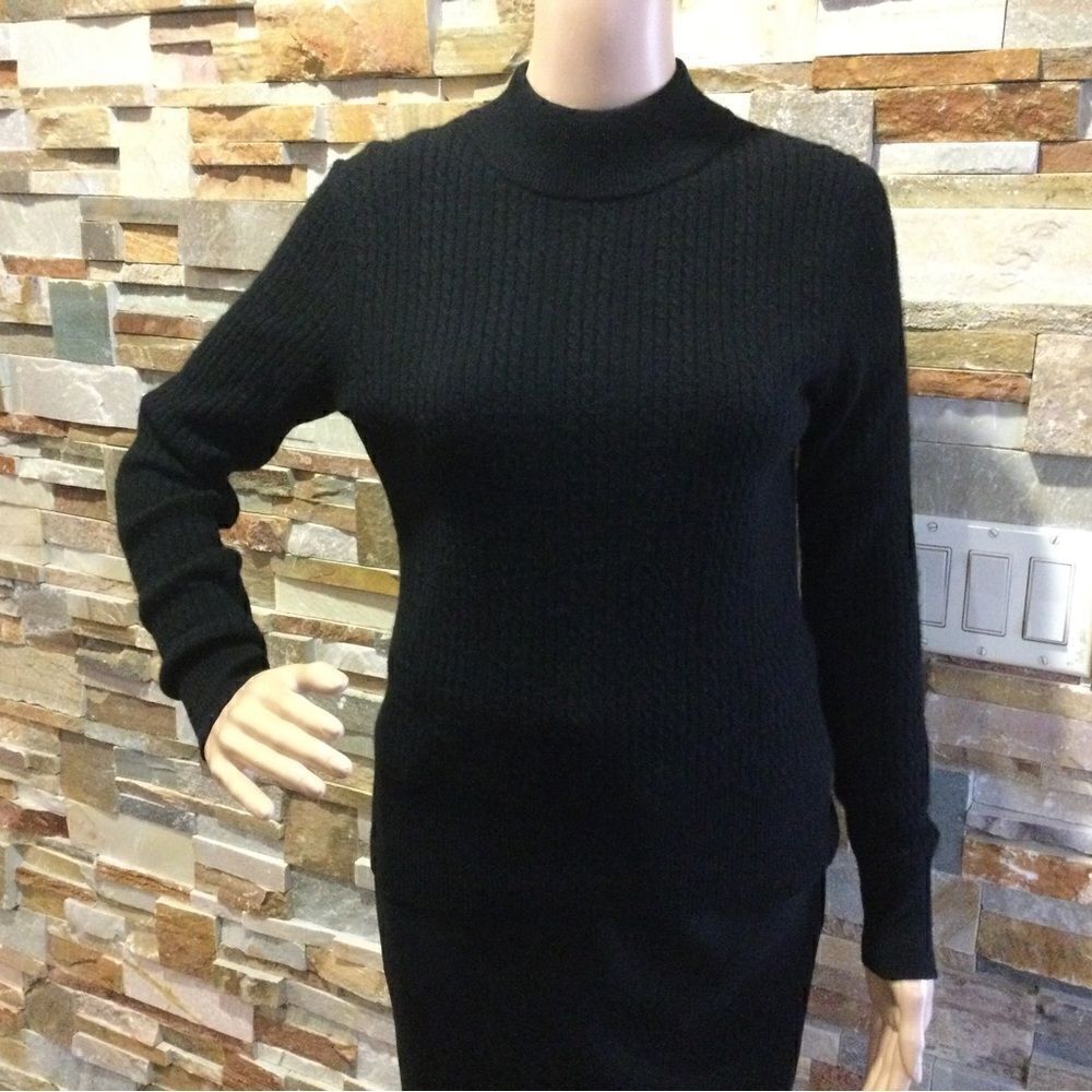 INVESTMENTS Mock Neck Sweater